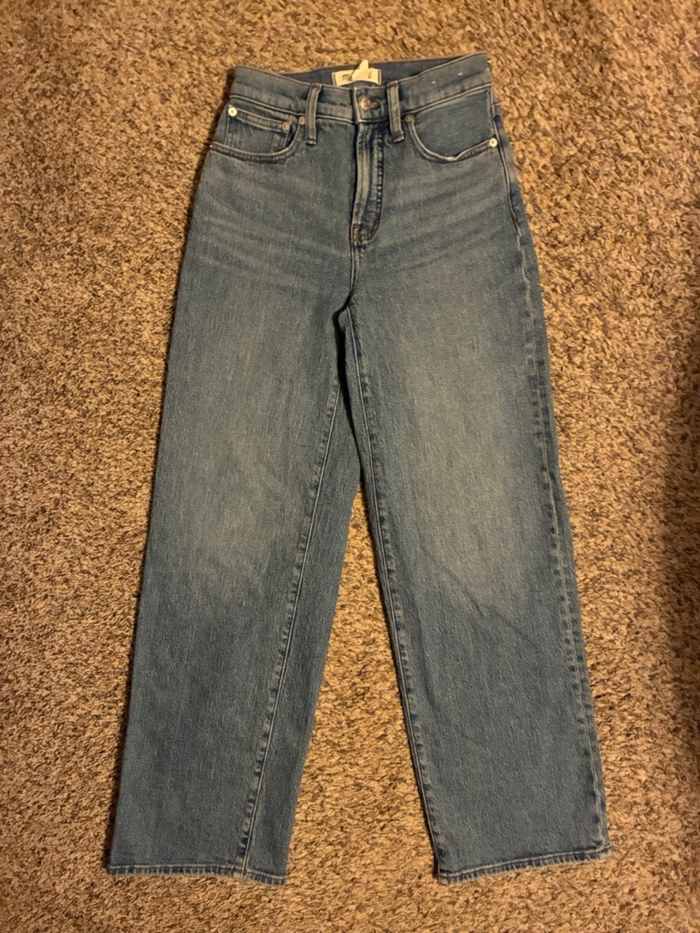 Madewell the perfect vintage wide-leg jeans -size 24